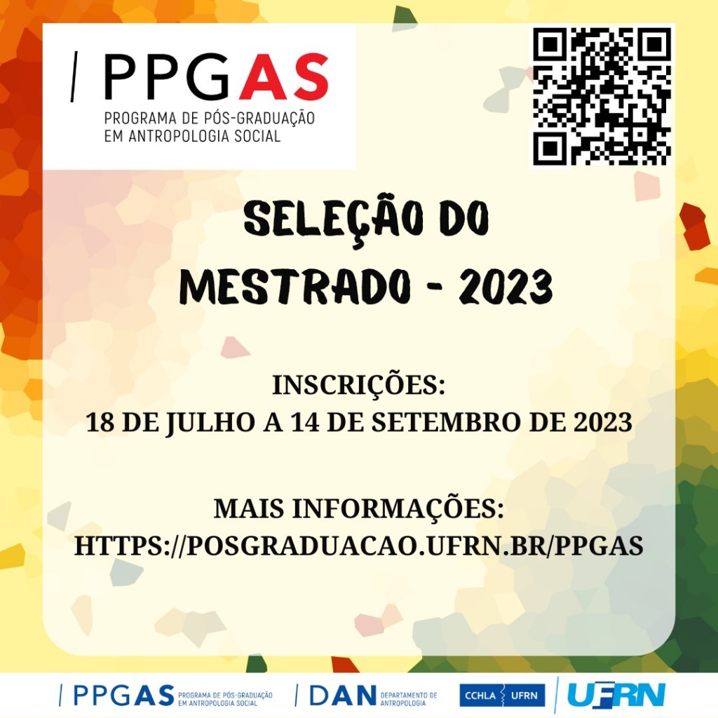 cartaz seleção mestrado 2023