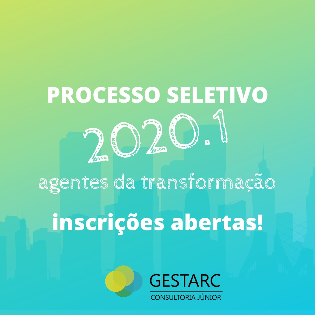 Processo Seletivo GESTARC 2020.1