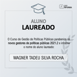 GPP Parabeniza Estudante Laureado Da Turma 2021.2