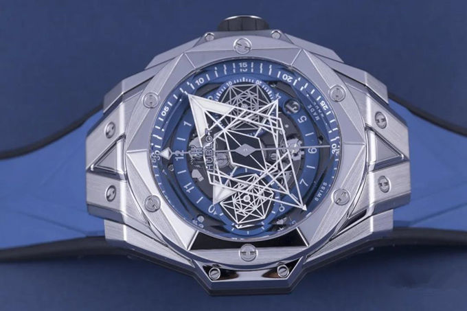 Big Bang Sang Bleu II Tattoo Titanium Replica Watch
