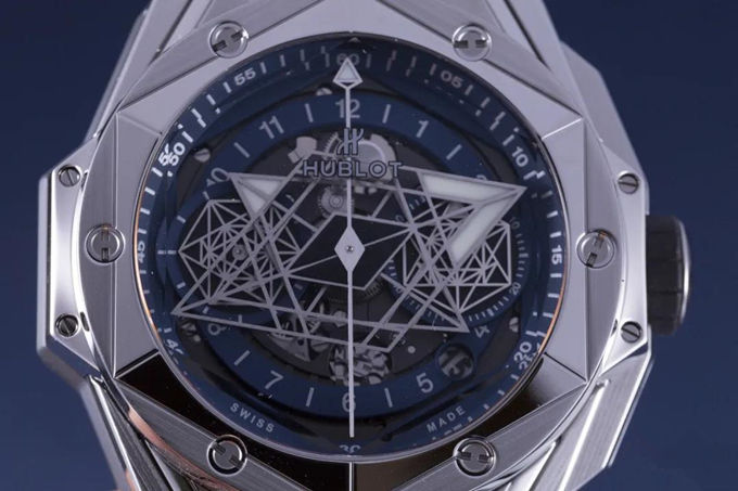 Big Bang Sang Bleu II Tattoo Titanium Replica Watch