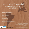 Eventos debatem ideologia e precarização do trabalho na América Latina