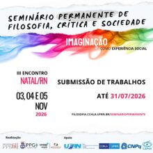 UFRN recebe submissões de trabalhos para encontro internacional de Filosofia até 31 de julho