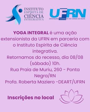 UFRN promove práticas semanais de yoga voltadas à saúde integral