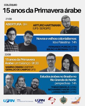 UFRN promove colóquio sobre os 15 anos da Primavera Árabe