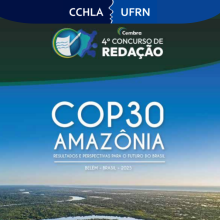 Estudantes da UFRN podem participar de concurso de redação sobre a COP 30