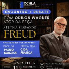 CCHLA realiza debate sobre “A Última Sessão de Freud” com ator Odilon Wagner