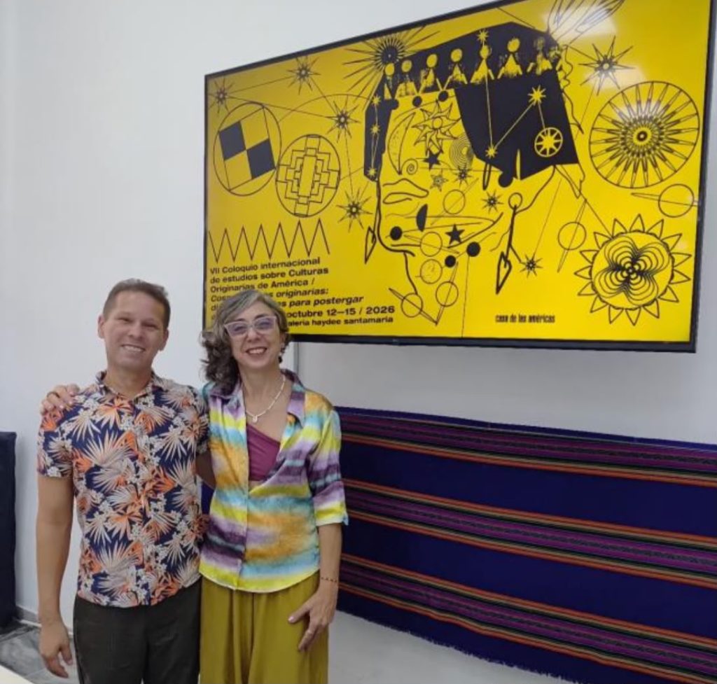 Prof. Dr. Marcilio de Souza Vieira e Profa. Dra. Roberta Maria Zambon Maziero DEART/UFRN - apresentação dia 13 de outubro de 2026 na Casa de las Américas - Havana/Cuba